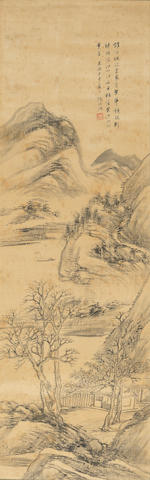 YANG BORUN (1837-1911) Landscape