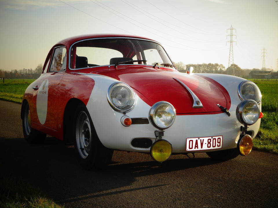 Num&#233;ros concordants, Porsche 356 C 1600 SC coup&#233; 1964