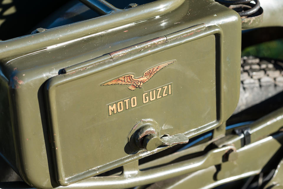 Moto Guzzi 498 cm3 Superalce Type Militaire 1947 Frame no. AV33165 Engine no. AV106500