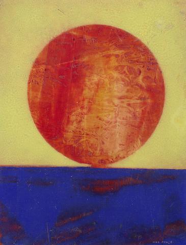 Max Ernst (German, 1891-1976) Demain (Painted in 1962)