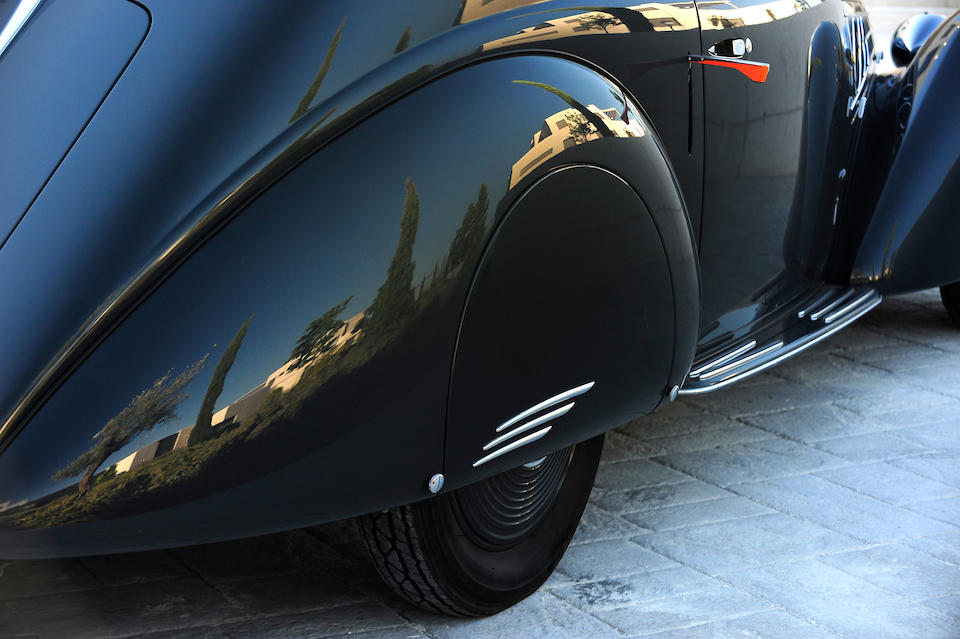 Ex-Salon de l'Automobile de Milan 1937, prix de restauration au Concours d'El&#233;gance de Kowe&#239;t,Alfa Romeo 6C 2300 B Pescara Berlinetta 1937