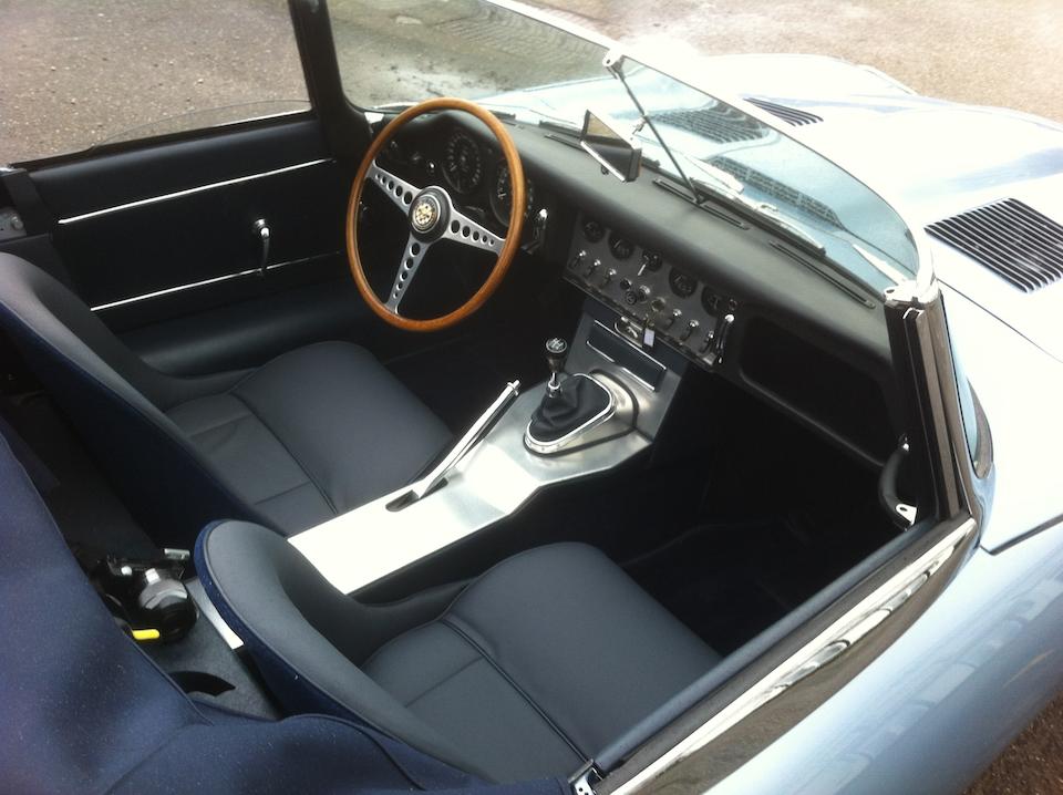 Etat de restauration concours, Jaguar  Type E 3.8-Litre 's&#233;rie 1 plancher plat', roadster 1961