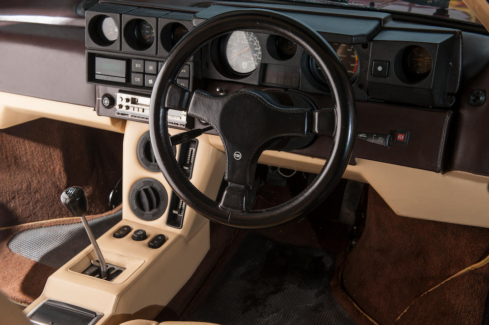 One of 35 right-hand drive cars,1983 Lamborghini Jalpa P350 Targa Coup&#233;  Chassis no. 8A9J00000DLA12068 Engine no. L353DLA12068