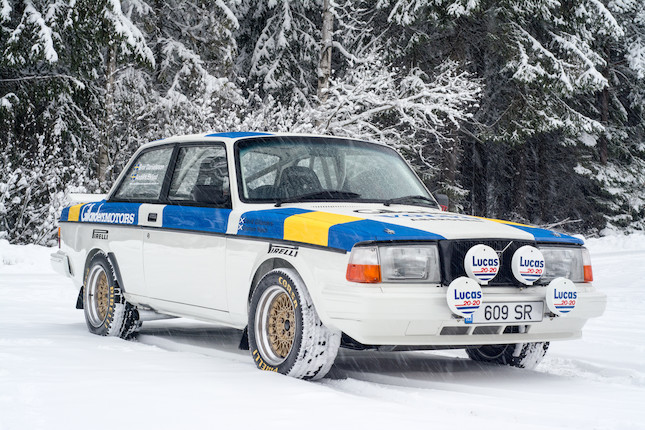 The ex-works, Greger Pettersson, Bror Danielsson,1983 Volvo 242 Turbo Rally Car  Chassis no. 242 083003 image 1