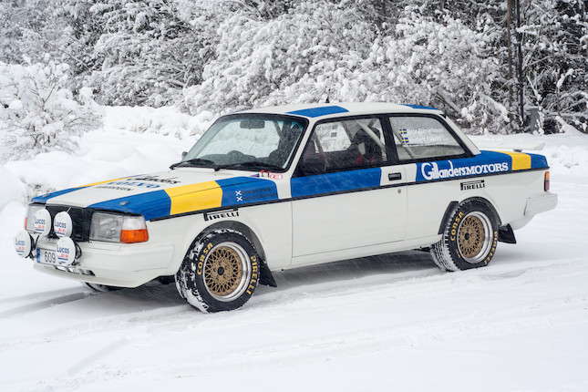 The ex-works, Greger Pettersson, Bror Danielsson,1983 Volvo 242 Turbo Rally Car  Chassis no. 242 083003 image 5