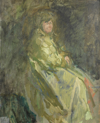 Peter Greenham (British, 1909-1992) Portrait of Mrs Kelly image 1