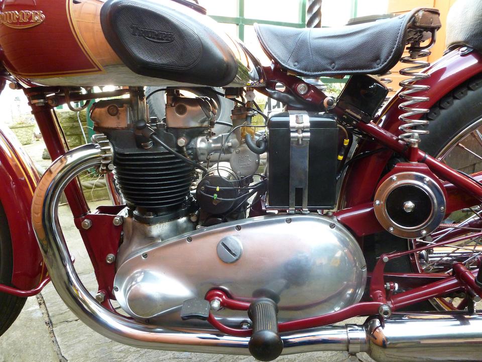 1938 Triumph 498cc Speed Twin Frame no. TH 6903 Engine no. 8-5T-13769