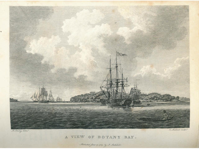 PHILLIP (ARTHUR) The Voyage of Governor Phillip to Botany Bay; with an Account of the Establishment of the Colonies of Port Jackson & Norfolk Island, FIRST EDITION, 1789