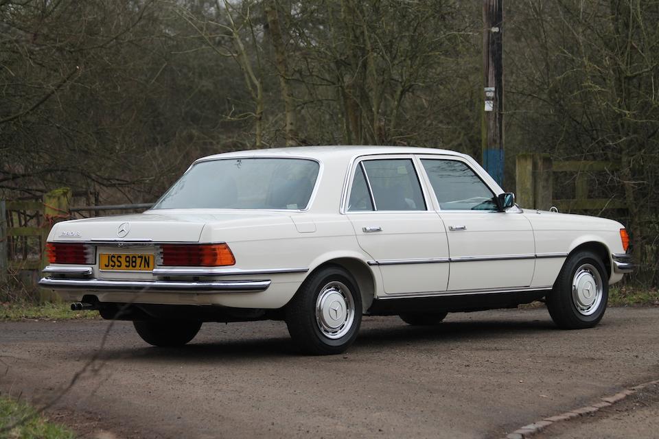 13,007 kilometres from new,1975 Mercedes-Benz 280 S Saloon  Chassis no. 116020 12 042977 Engine no. 110922 12 024173