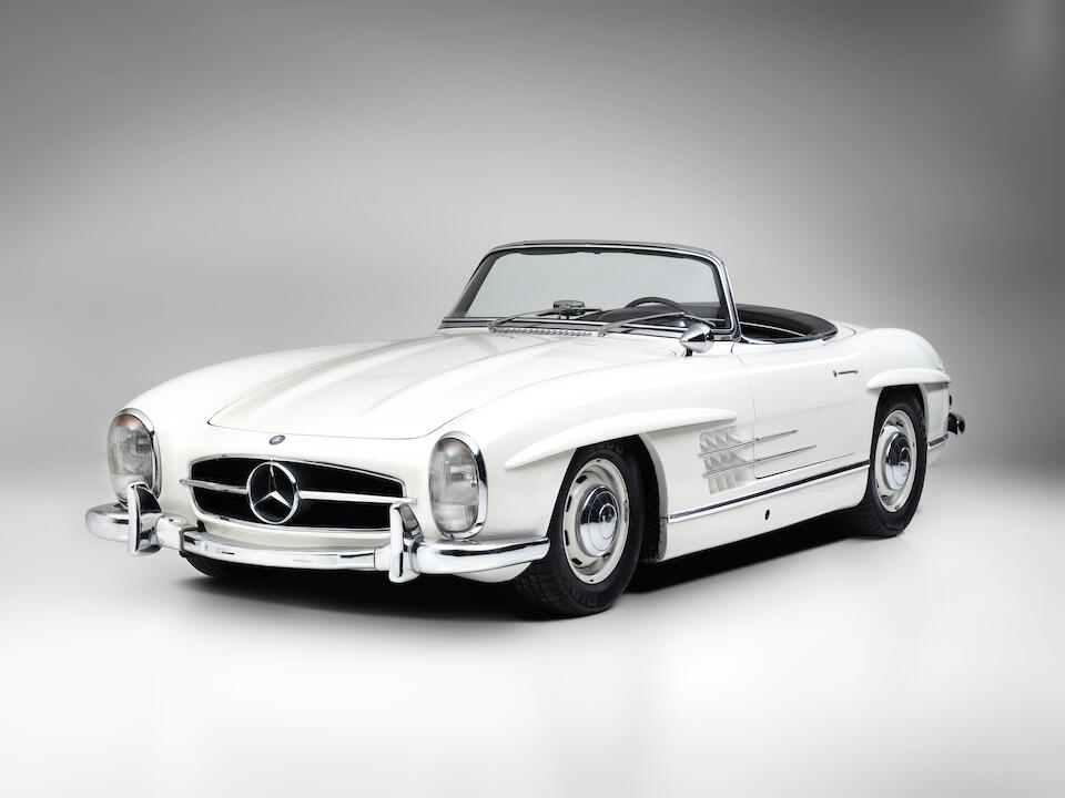 Bonhams Original Disc Brake Example European Delivery Single Family Ownership For 48 Years 1961 Mercedes Benz 300 Sl Roadster Chassis No 198 042 10 002973 Engine No 198 980 10 003034 Bonhams Original Disc Brake Example European Delivery Single Family Ownership For 48 Years 1961 Mercedes Benz 300 Sl Roadster Chassis No 198 042 10 002973 Engine No 198 980 10 003034