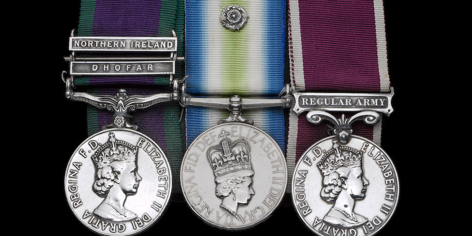 Three to Warrant Officer D.Fleming, Special Air Service Regiment,