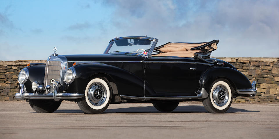 One of only 203 examples produced,1954  Mercedes-Benz  300 S Cabriolet A  Chassis no. 188-010-4500019  Engine no. 188.920- 3500380