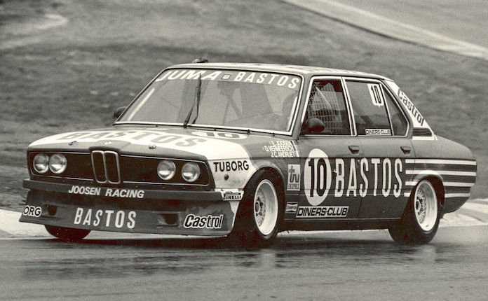 Ex-Eddy Joosen, Jean-Claude Andruet, Dirk Vermeersch 1981 Spa-Francorchamps 24 Hours Class Winner and 2nd Overall ,1981 BMW 530i Competition Saloon  Chassis no. JUMA 1025 image 2