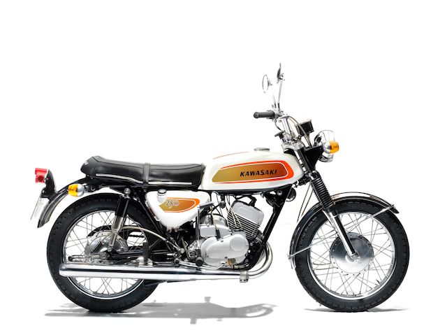 Bonhams 1971 Kawasaki 250cc A1 Samurai Frame no A1 Bonhams 1971 Kawasaki 250cc A1 Samurai Frame no A1