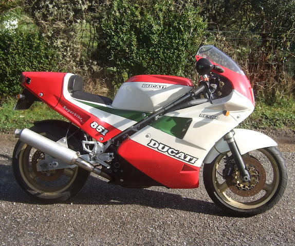 1989 Ducati 851 Strada 'Tricolore' Frame no. 850056 Engine no. 850536