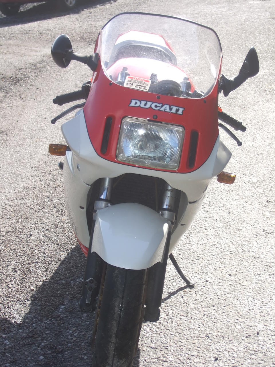 1989 Ducati 851 Strada 'Tricolore' Frame no. 850056 Engine no. 850536