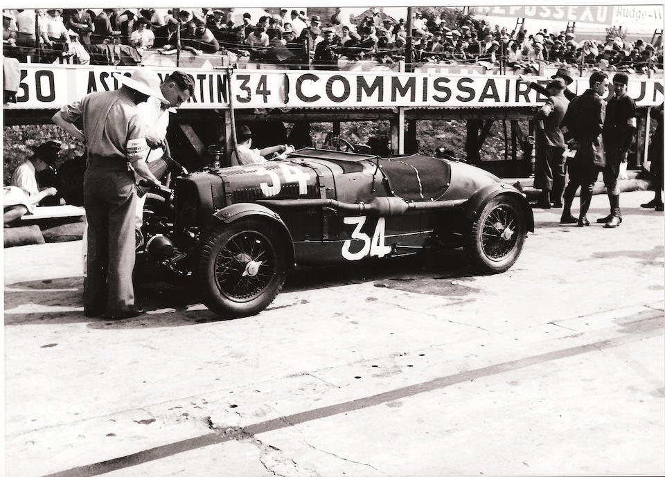 More than 45 years in current family ownership The Ex-Dick Seaman,  'Charlie' Martin, Tommy Clarke, Maurice Falkner, Clifton Penn-Hughes,  Thomas Fothringham,1935 Aston Martin Works Ulster 'LM19' Mille Miglia, RAC Tourist Trophy, French Grand Prix, Le Mans 24-Hours Competition Sports Two-Seater  Chassis no. LM19 Engine no. LM19
