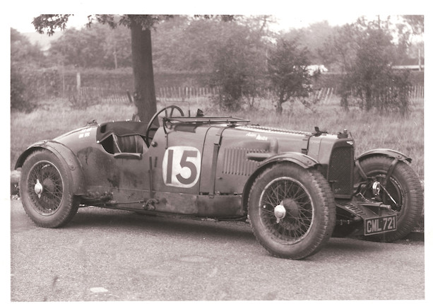 More than 45 years in current family ownership The Ex-Dick Seaman,  'Charlie' Martin, Tommy Clarke, Maurice Falkner, Clifton Penn-Hughes,  Thomas Fothringham,1935 Aston Martin Works Ulster 'LM19' Mille Miglia, RAC Tourist Trophy, French Grand Prix, Le Mans 24-Hours Competition Sports Two-Seater  Chassis no. LM19 Engine no. LM19 image 18