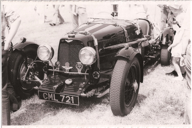 More than 45 years in current family ownership The Ex-Dick Seaman,  'Charlie' Martin, Tommy Clarke, Maurice Falkner, Clifton Penn-Hughes,  Thomas Fothringham,1935 Aston Martin Works Ulster 'LM19' Mille Miglia, RAC Tourist Trophy, French Grand Prix, Le Mans 24-Hours Competition Sports Two-Seater  Chassis no. LM19 Engine no. LM19 image 11