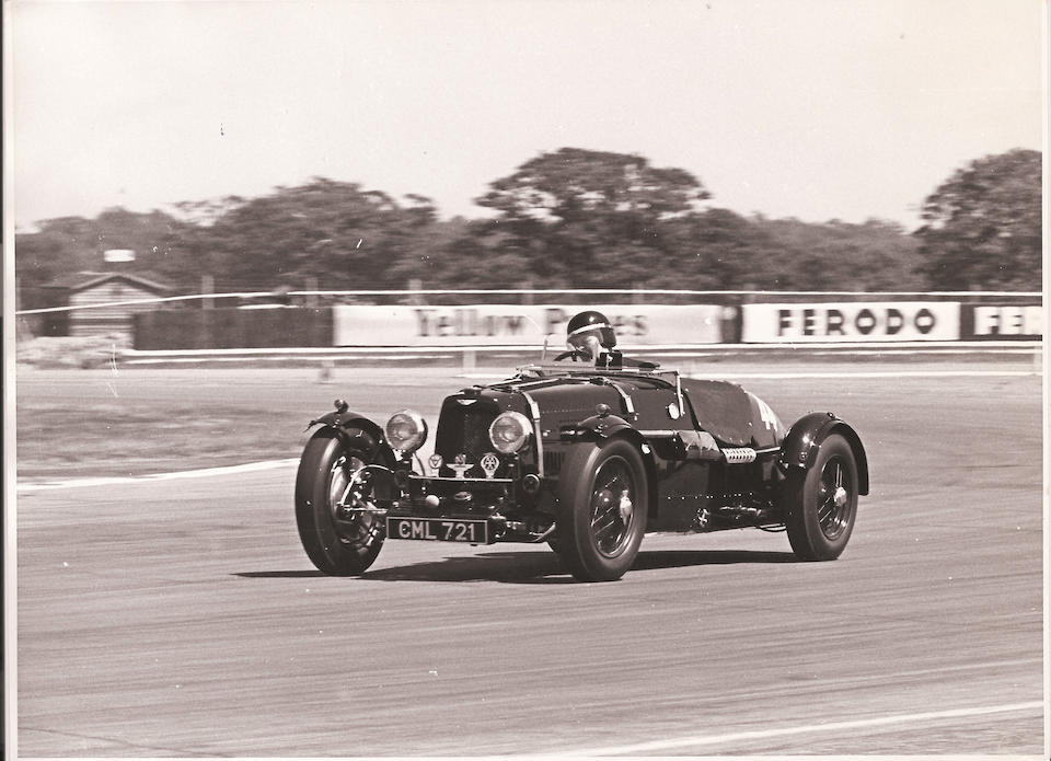 More than 45 years in current family ownership The Ex-Dick Seaman,  'Charlie' Martin, Tommy Clarke, Maurice Falkner, Clifton Penn-Hughes,  Thomas Fothringham,1935 Aston Martin Works Ulster 'LM19' Mille Miglia, RAC Tourist Trophy, French Grand Prix, Le Mans 24-Hours Competition Sports Two-Seater  Chassis no. LM19 Engine no. LM19