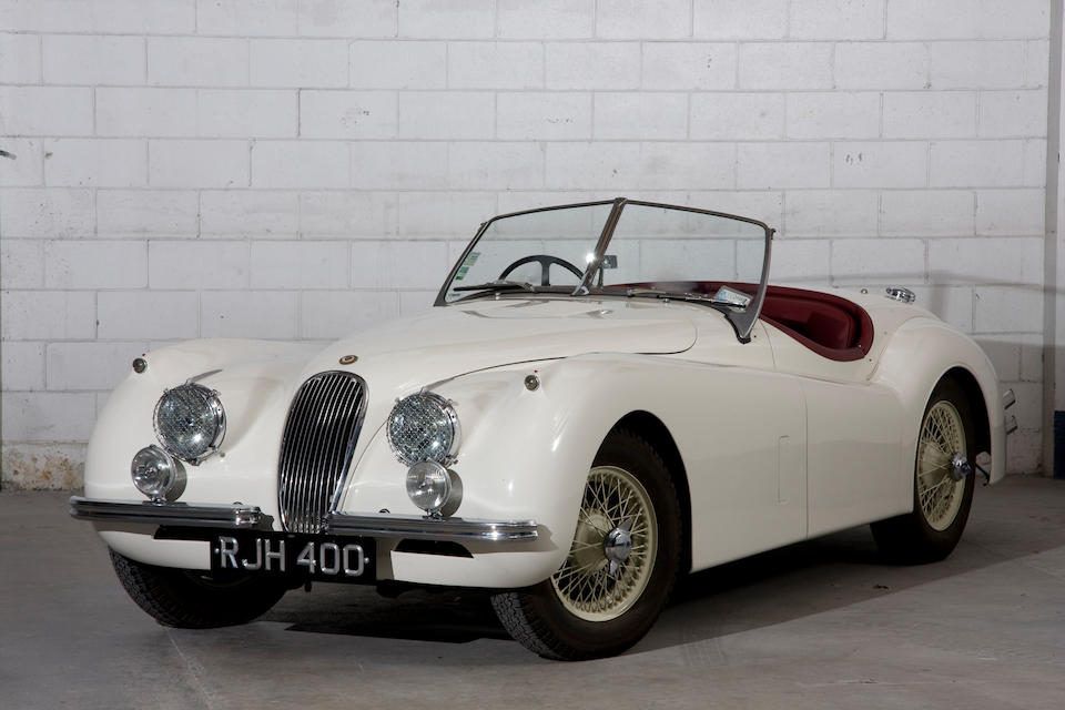 The ex-Haddon/Vivian, Alpine Rally class-winning,1954 Jaguar XK120 Competition Roadster  Chassis no. S661165 Engine no. F2111-8S
