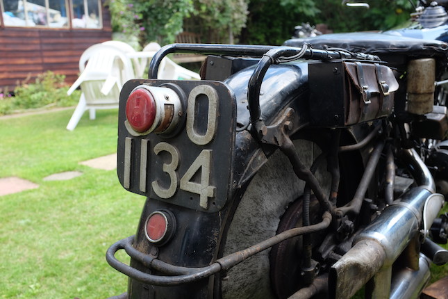 1930 Brough Superior OHV 680 Black Alpine Frame no. H1032 Engine no. GTOY/W 7659/S image 25