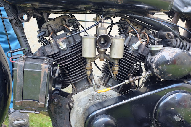 1930 Brough Superior OHV 680 Black Alpine Frame no. H1032 Engine no. GTOY/W 7659/S image 12
