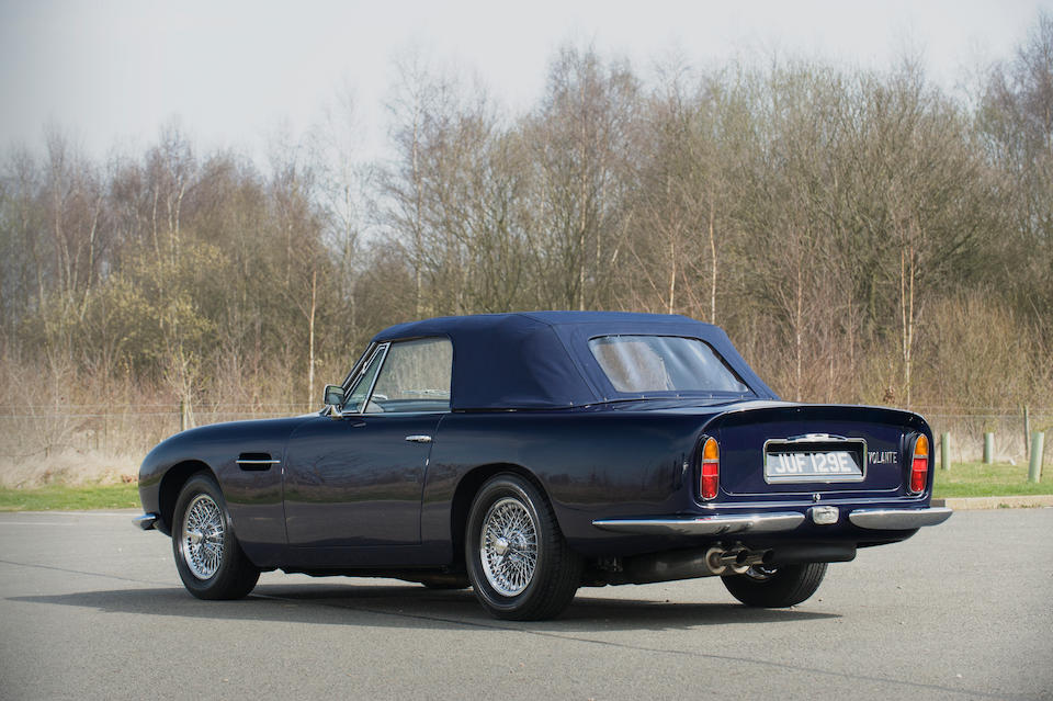 1967 Aston Martin DB6 'Mark 1' Volante Convertible  Chassis no. DBVC/3662/R Engine no. 400/3271