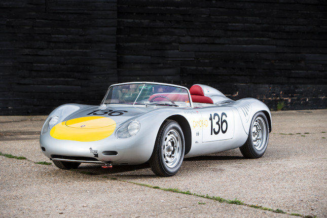 The Property of Sir Stirling Moss OBE The Ex-Bob Holbert, 'Gentleman Tom' Payne, Millard Ripley,1961 Porsche RS-61 Spyder Sports-Racing Two-Seater  Chassis no. 718-070 image 45