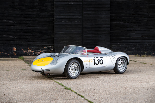 The Property of Sir Stirling Moss OBE The Ex-Bob Holbert, 'Gentleman Tom' Payne, Millard Ripley,1961 Porsche RS-61 Spyder Sports-Racing Two-Seater  Chassis no. 718-070 image 44