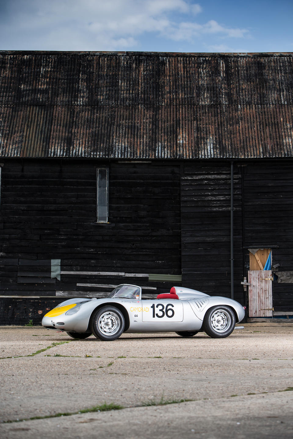 The Property of Sir Stirling Moss OBE The Ex-Bob Holbert, 'Gentleman Tom' Payne, Millard Ripley,1961 Porsche RS-61 Spyder Sports-Racing Two-Seater  Chassis no. 718-070
