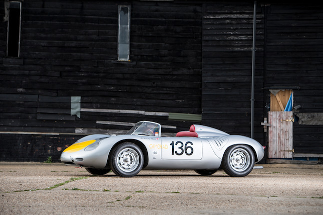 The Property of Sir Stirling Moss OBE The Ex-Bob Holbert, 'Gentleman Tom' Payne, Millard Ripley,1961 Porsche RS-61 Spyder Sports-Racing Two-Seater  Chassis no. 718-070 image 42
