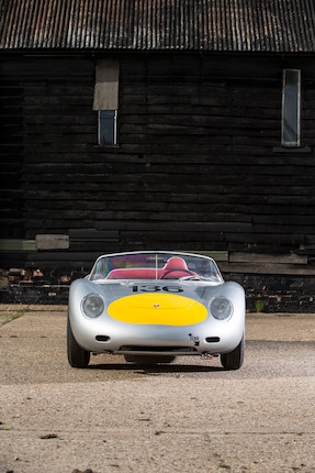 The Property of Sir Stirling Moss OBE The Ex-Bob Holbert, 'Gentleman Tom' Payne, Millard Ripley,1961 Porsche RS-61 Spyder Sports-Racing Two-Seater  Chassis no. 718-070 image 40