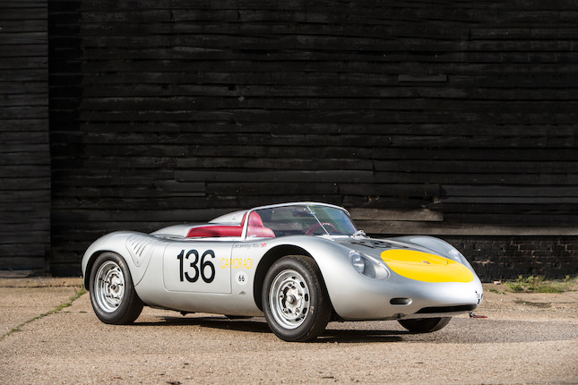 The Property of Sir Stirling Moss OBE The Ex-Bob Holbert, 'Gentleman Tom' Payne, Millard Ripley,1961 Porsche RS-61 Spyder Sports-Racing Two-Seater  Chassis no. 718-070 image 1