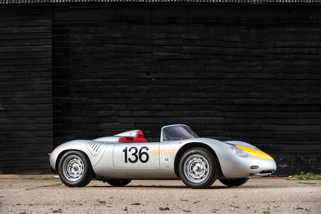 The Property of Sir Stirling Moss OBE The Ex-Bob Holbert, 'Gentleman Tom' Payne, Millard Ripley,1961 Porsche RS-61 Spyder Sports-Racing Two-Seater  Chassis no. 718-070 image 38