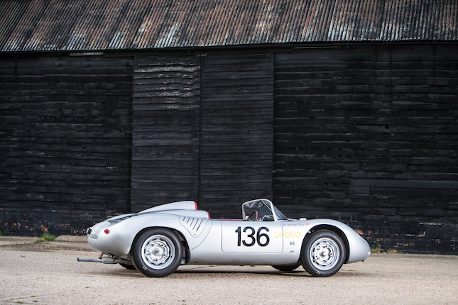 The Property of Sir Stirling Moss OBE The Ex-Bob Holbert, 'Gentleman Tom' Payne, Millard Ripley,1961 Porsche RS-61 Spyder Sports-Racing Two-Seater  Chassis no. 718-070 image 21