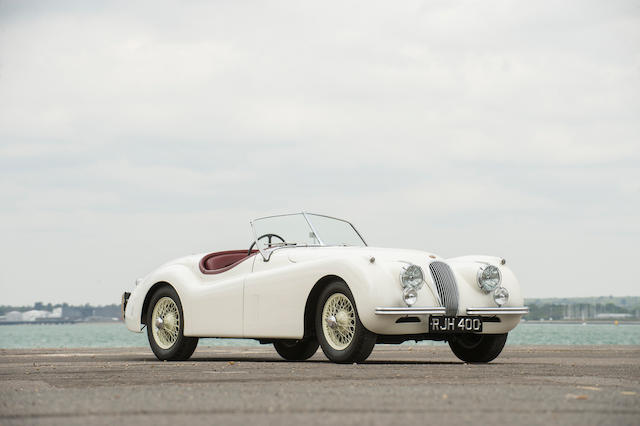 The ex-Haddon/Vivian, Alpine Rally class-winning,1954 Jaguar XK120 Competition Roadster  Chassis no. S661165 Engine no. F2111-8S