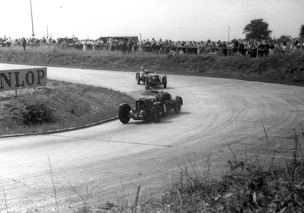 More than 45 years in current family ownership The Ex-Dick Seaman,  'Charlie' Martin, Tommy Clarke, Maurice Falkner, Clifton Penn-Hughes,  Thomas Fothringham,1935 Aston Martin Works Ulster 'LM19' Mille Miglia, RAC Tourist Trophy, French Grand Prix, Le Mans 24-Hours Competition Sports Two-Seater  Chassis no. LM19 Engine no. LM19 image 2