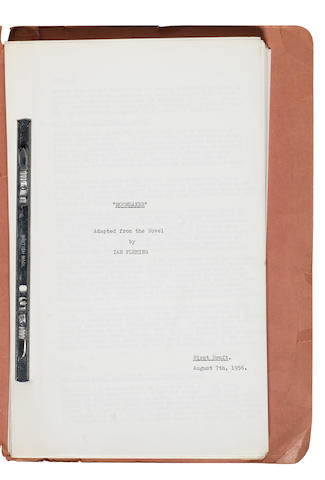 Moonraker: A first draft pre-production screenplay, August 7th, 1956,