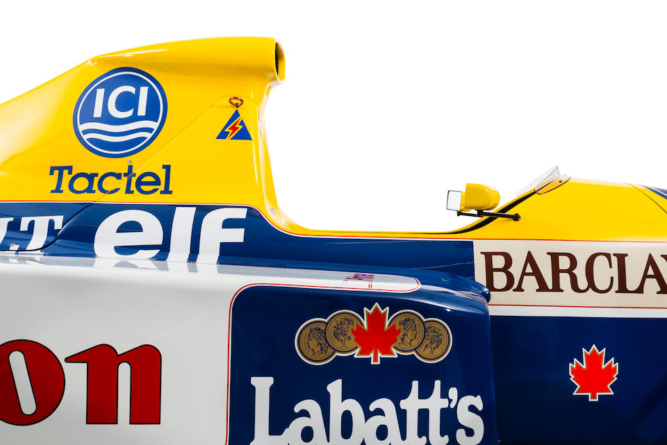 Offered direct from the Williams Grand Prix Reserve Collection  The Ex-Thierry Boutsen, ex-Riccardo Patrese, 3rd place US Grand Prix,1990 Williams-Renault FW13B  Formula 1 Racing Single-Seater  Chassis no. FW13B-07 Engine no. RS02 - 129