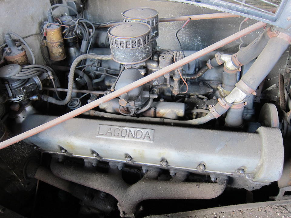 1939 Lagonda V12 Sedanca De Ville Project  Chassis no. 18018 Engine no. 18018