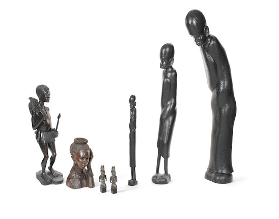 A collection of 20th century African sculpture (7) image 1