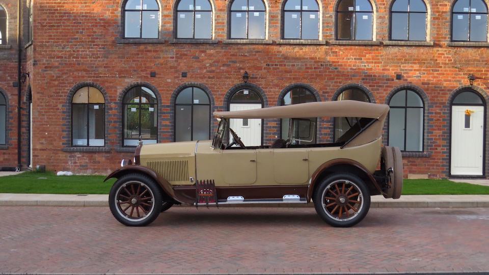 1922 Durant B-22 Tourer  Chassis no. DY 14065 Engine no. DY 14065