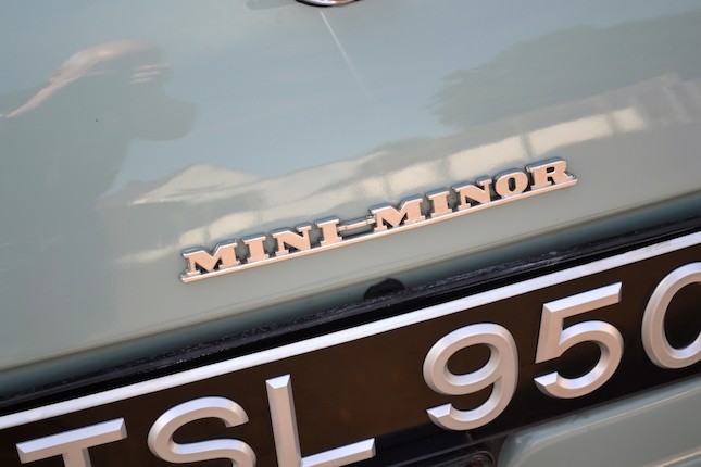 1962 Morris Mini Minor Saloon   Chassis no. M-A2S4/124536  Engine no. 8AM-U-H/337118 image 8