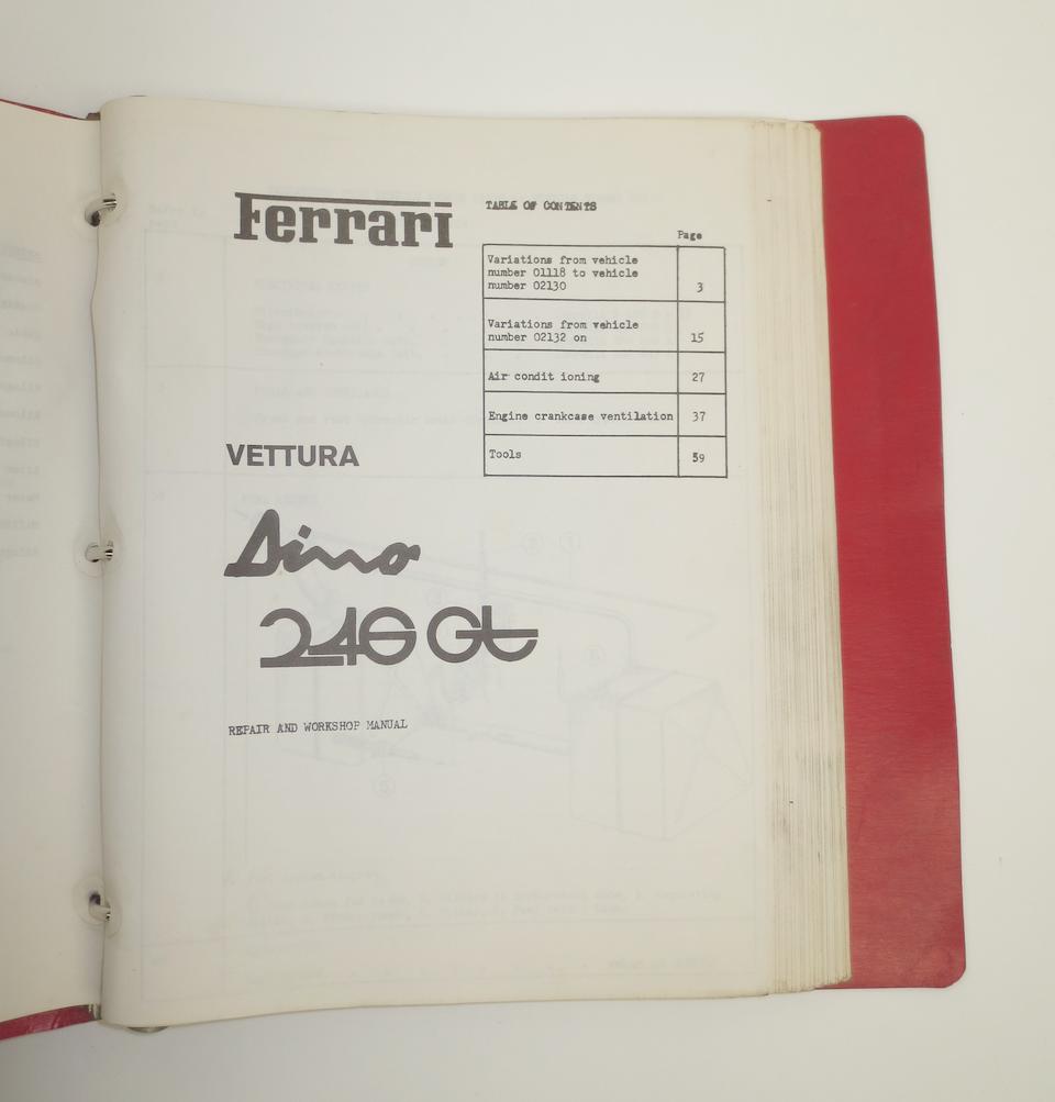 A Ferrari 246 GT & GT/S workshop manual,