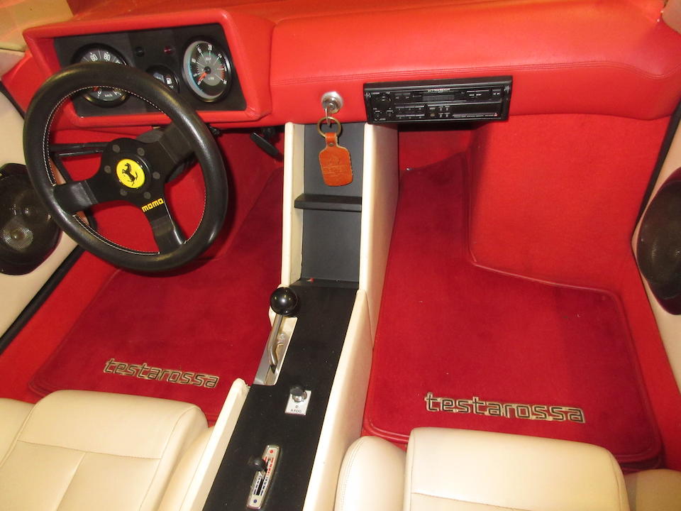 A superb 'Ferrari Testarossa' Junior by Agostini Auto, Italian, 1986