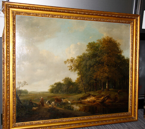 Bonhams Balthasar Paul Ommeganck (Antwerp 17551826) A wooded