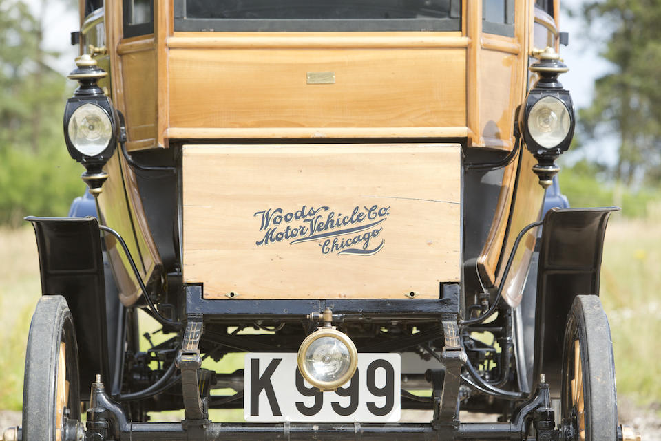 1905 WOODS ELECTRIC QUEENS VICTORIA BROUGHAM  Chassis no. 2843