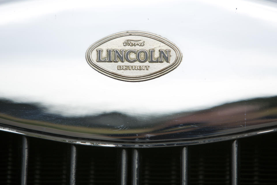 1924  LINCOLN  MODEL L LeBARON CONVERTIBLE  Chassis no. 18183 Engine no. 18183