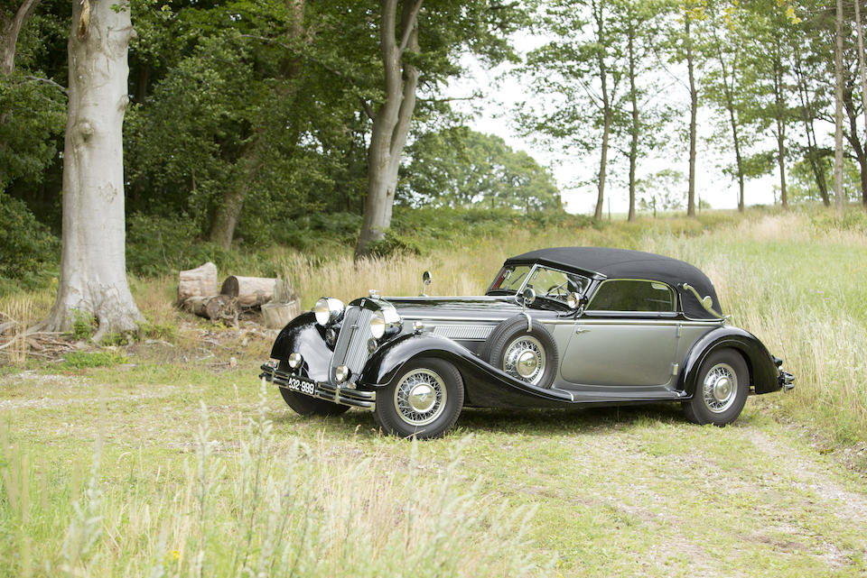1937 HORCH 853 SPORT CABRIOLET  Chassis no. 853163